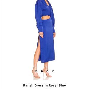 Ronny Kobo Ranell Dress in Royal Blue. Size XS. NWT.